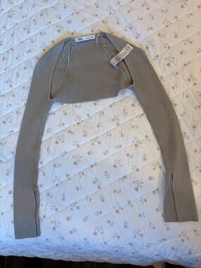 Zara Ribbed Shrug